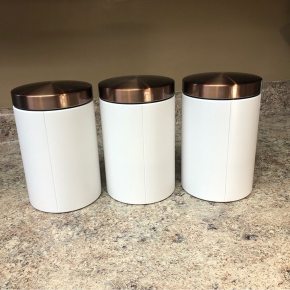 New Kitchen Canisters Set of 3 - Picture 5 of 8